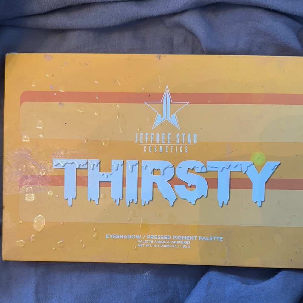 Jeffree Star Thirsty Eyeshadow Palette - Yellow and Orange